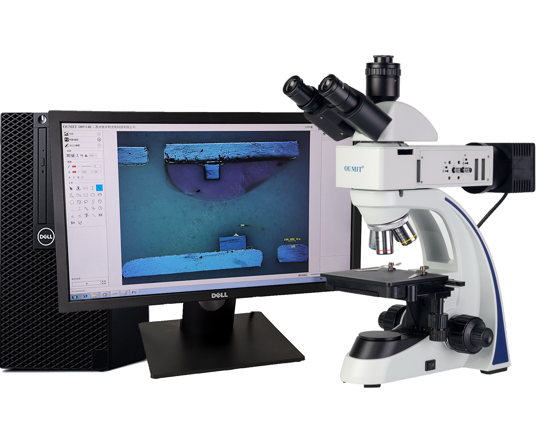 杭州OMT-RT高倍熔深测量显微镜